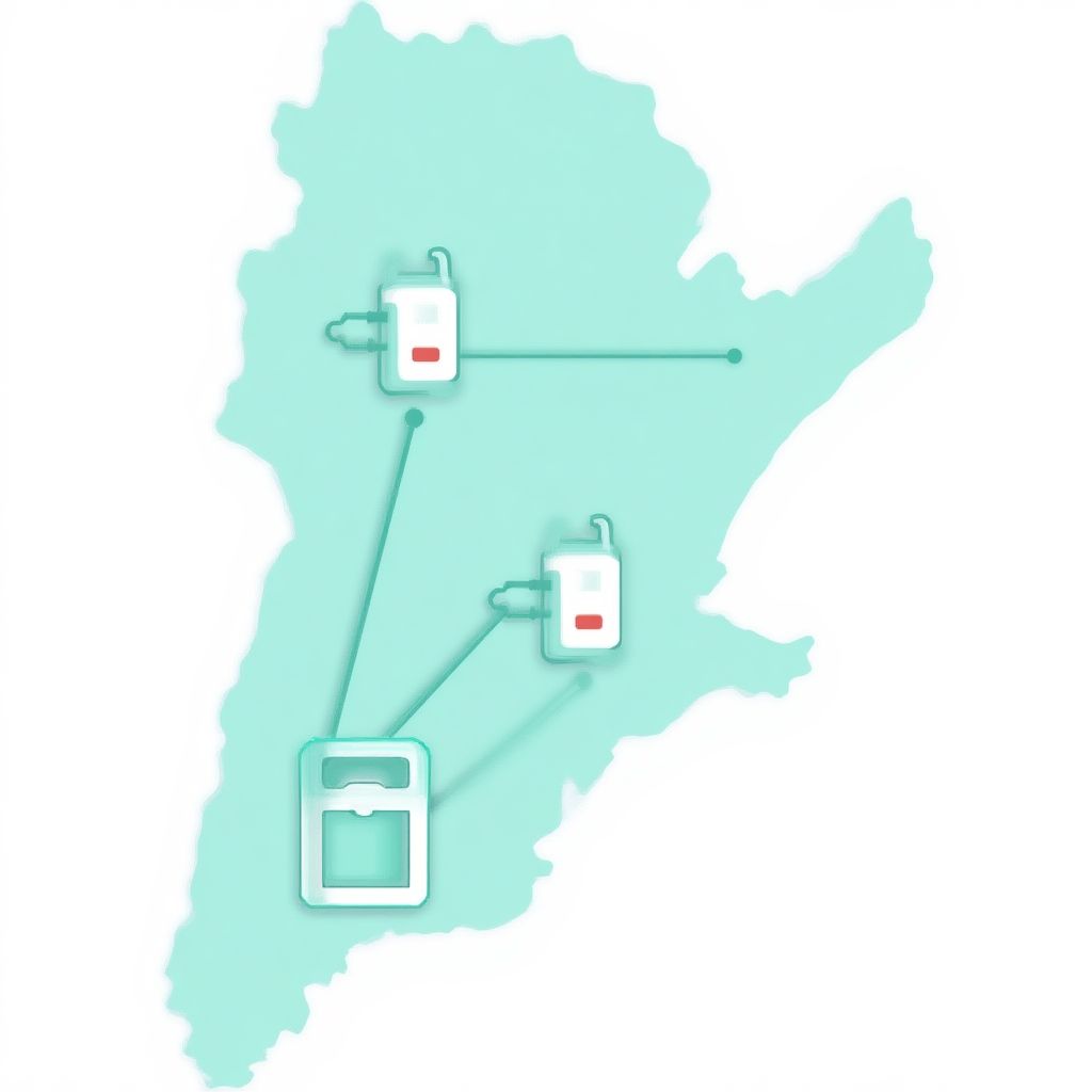 Estaciones de carga instaladas en Argentina