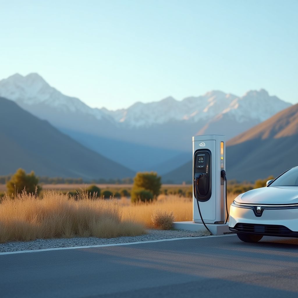 Primer punto de carga rápida instalado en Ruta 2