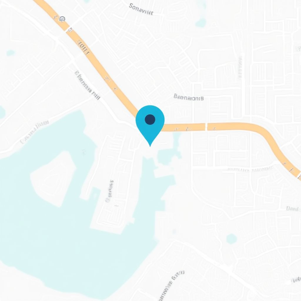 Mapa de ubicación de la concesionaria