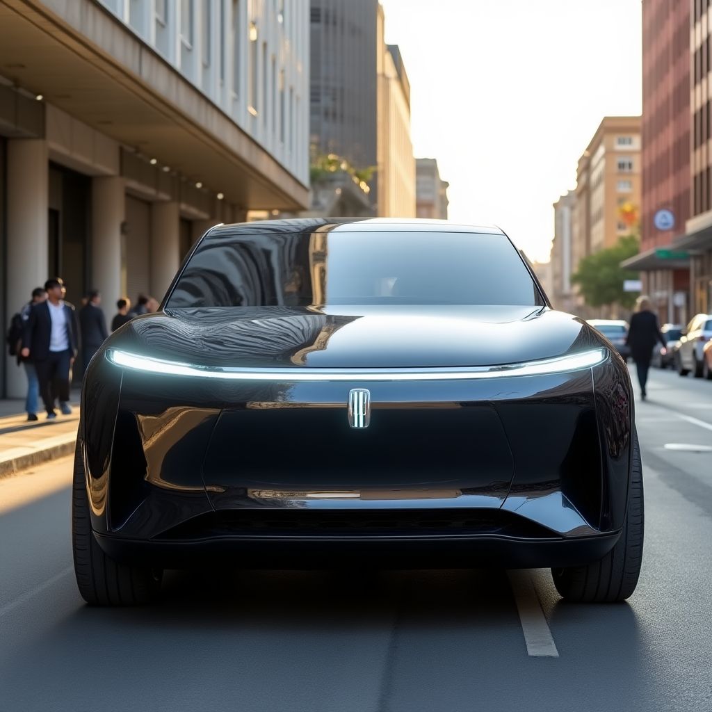 SUV eléctrico premium con tecnología avanzada